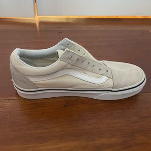 VANS low Old Skool Turtledove/True White size 5.5